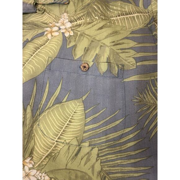 ST. JOHN'S BAY SHORT SLEEVE ISLAND STYLE Men's Button Up Shirt XXL - Picture 3 of 10